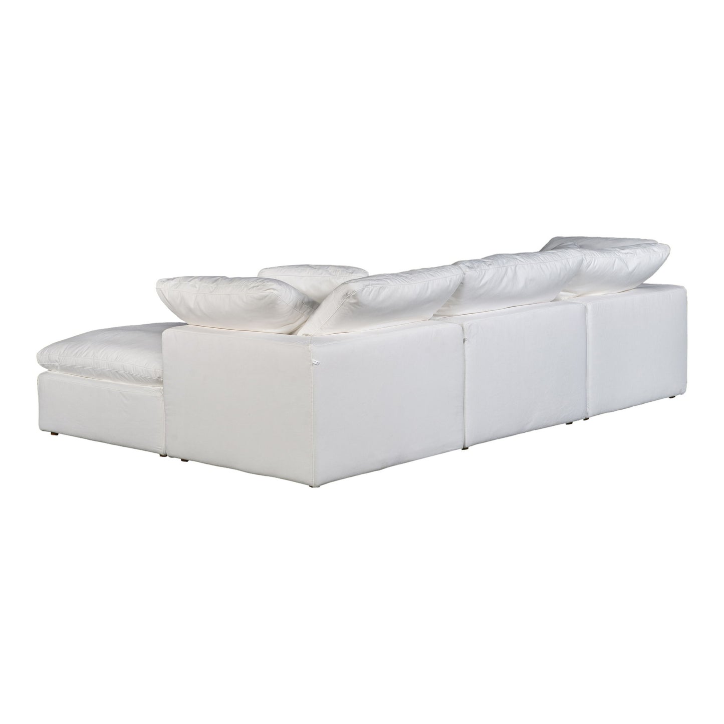 Terra - Condo Lounge Modular Sectional Livesmart Fabric - Cream