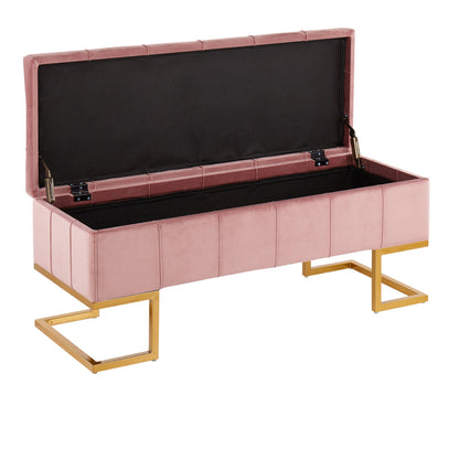 Midas - Contemporary / Glam Storage Bench