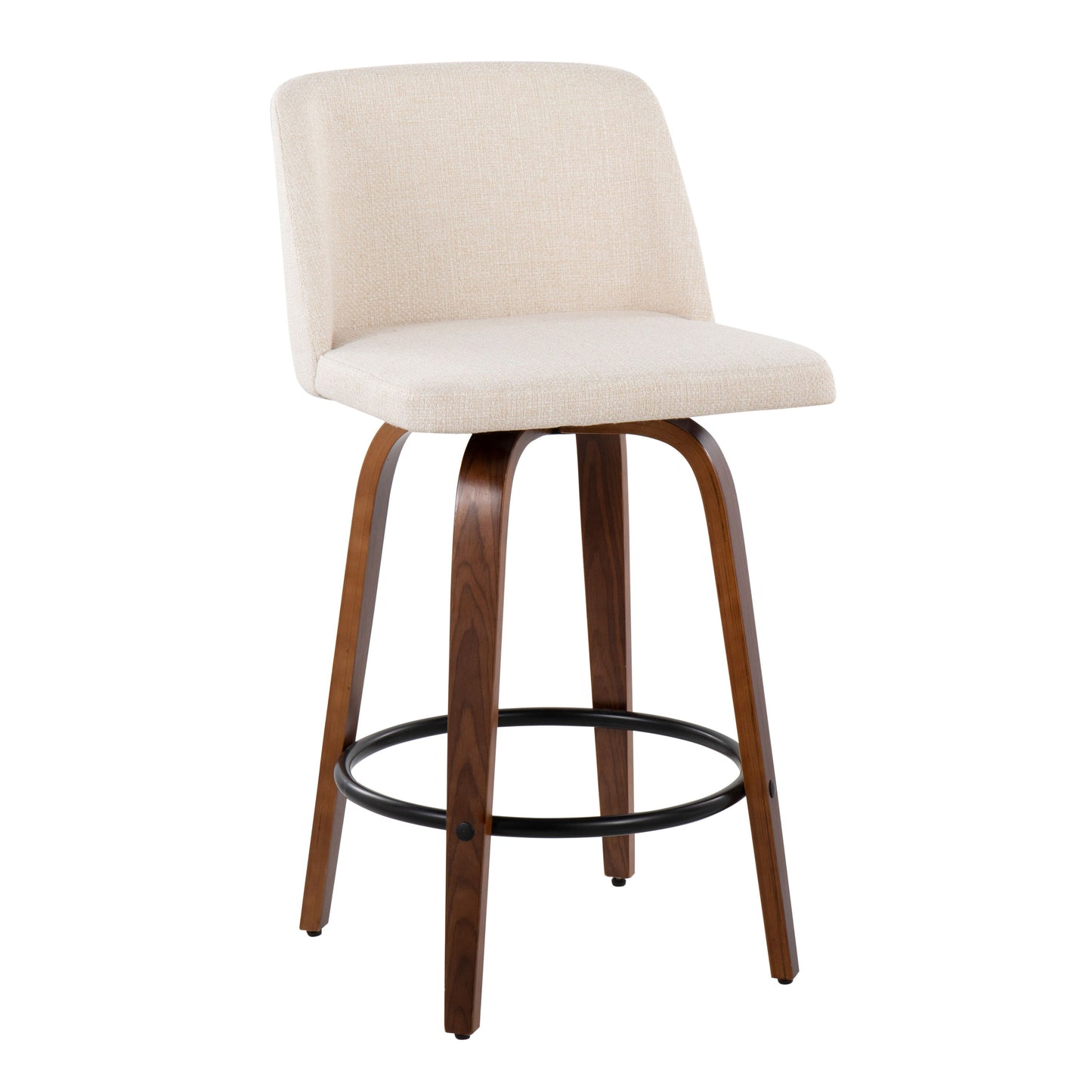 Toriano - Mid Century Modern, Counter Stool (Set of 2)