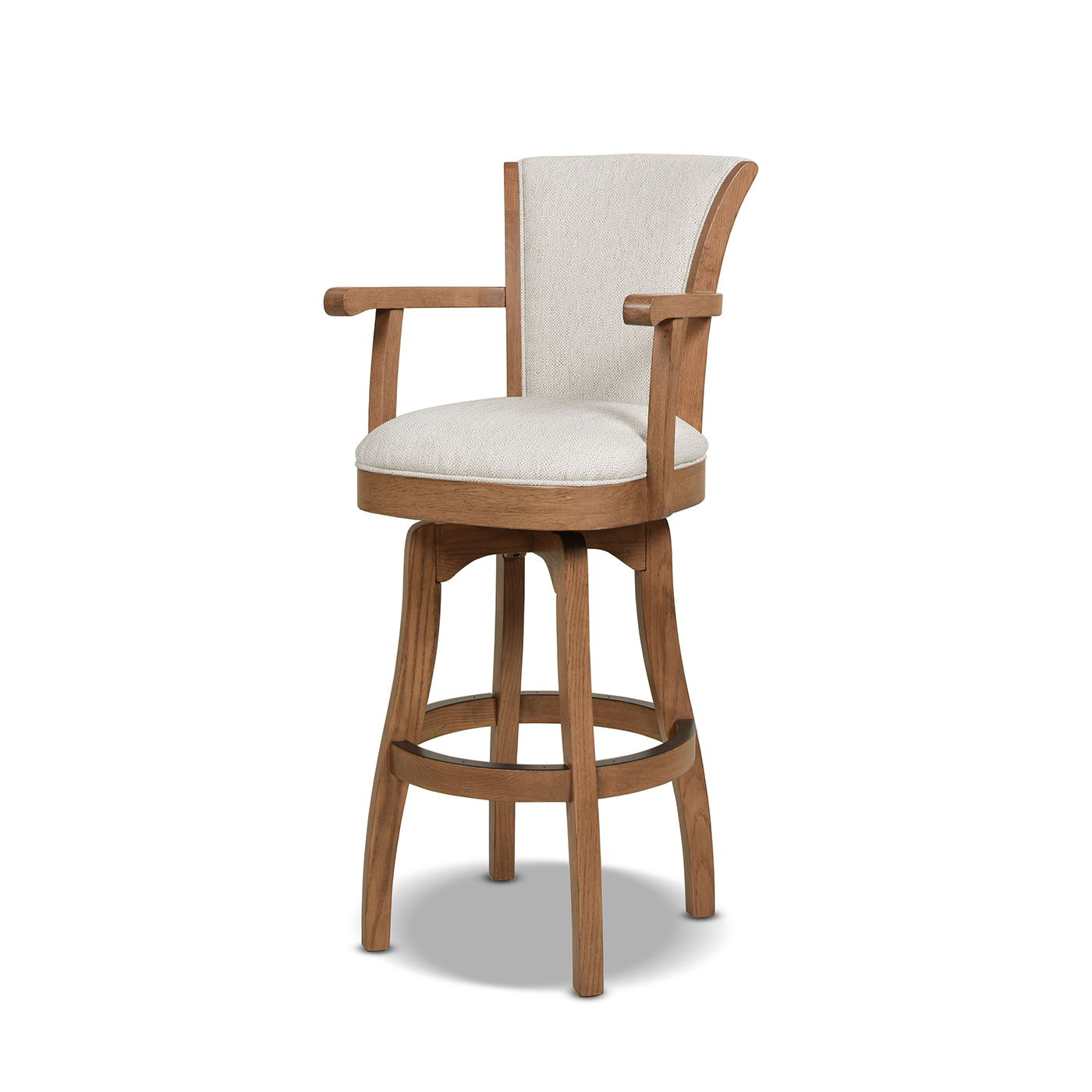 Williams - Swivel Bar Stool With Armrests