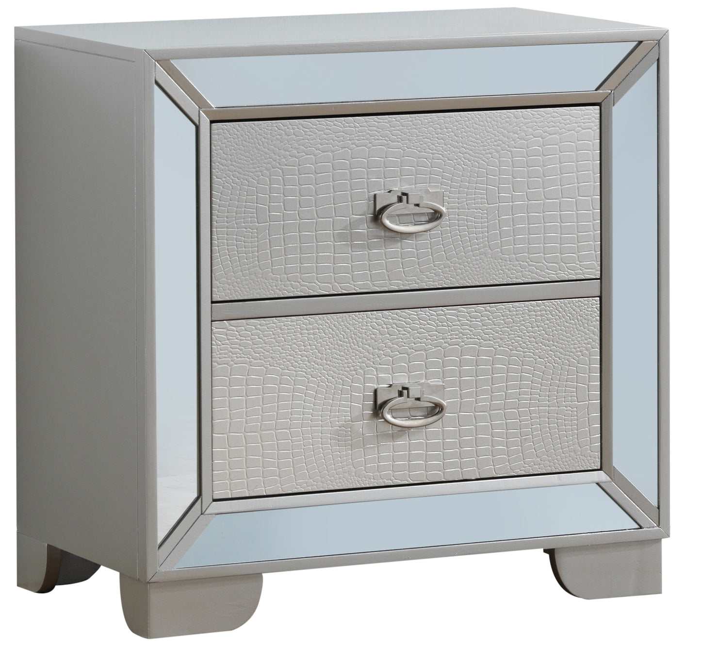 Contemporary Nightstand With Versatility