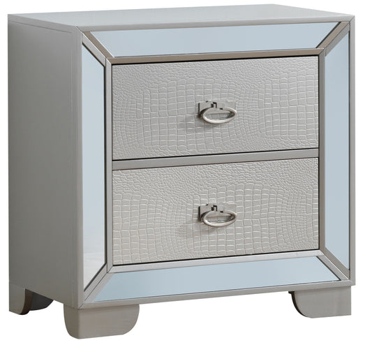 Contemporary Nightstand With Versatility