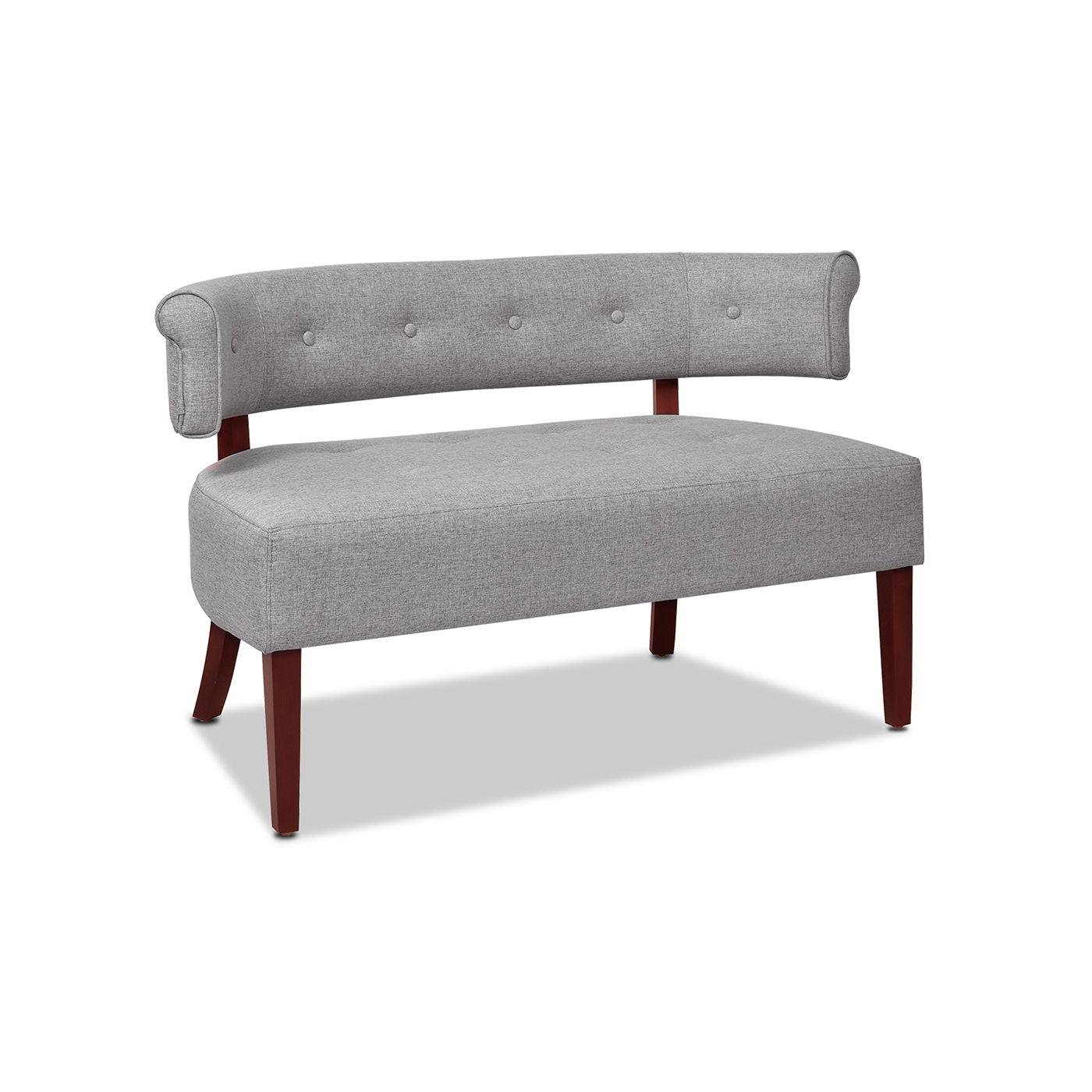 Jared - Versatile Roll Arm Tufted Bench Settee