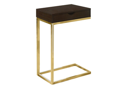 Accent Table, C - Shaped Contemporary & Modern Elegant Design