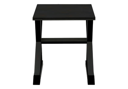 Compact Accent End Table, Square, Transitional