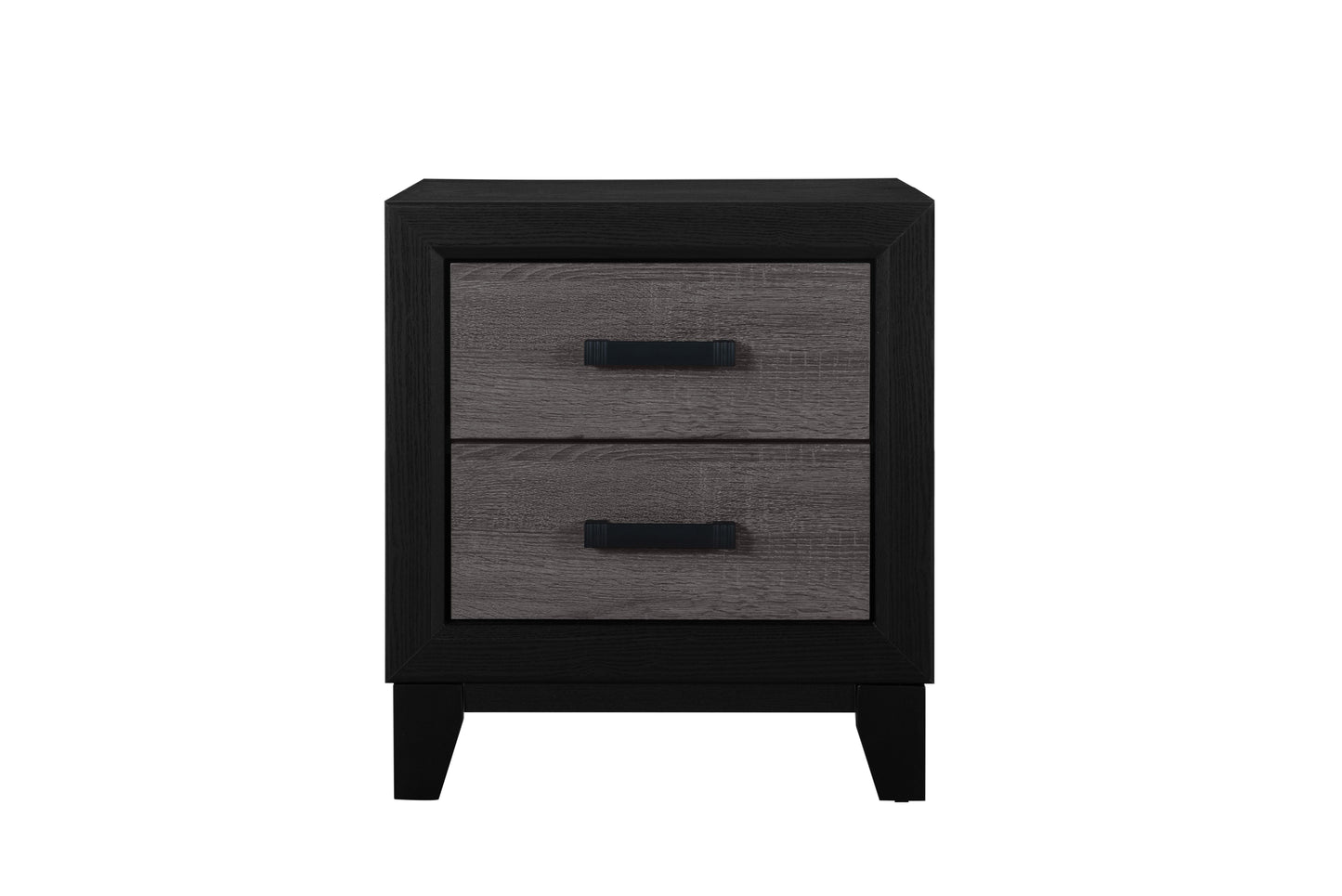 Soluto - Nightstand - Gray / Black