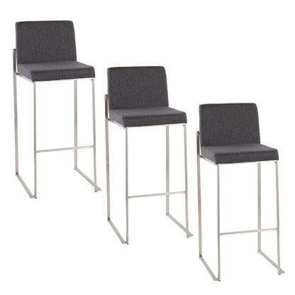 Fuji - Contemporary And Modern Elegance High Back Barstool