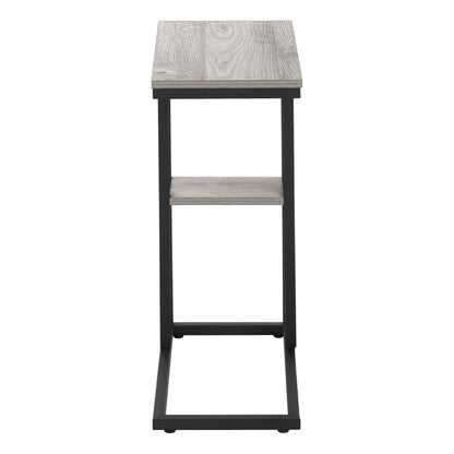 Accent Table, C - Shaped, Marble Look Contemporary & Modern Convenient Design