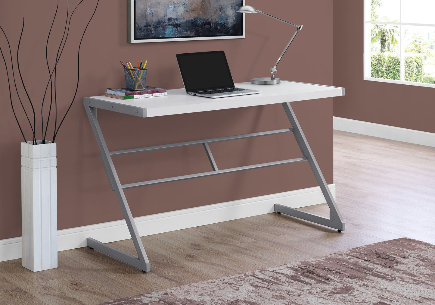 Computer Desk For Home Office, Chic Modern Design, Contemporary & Modern