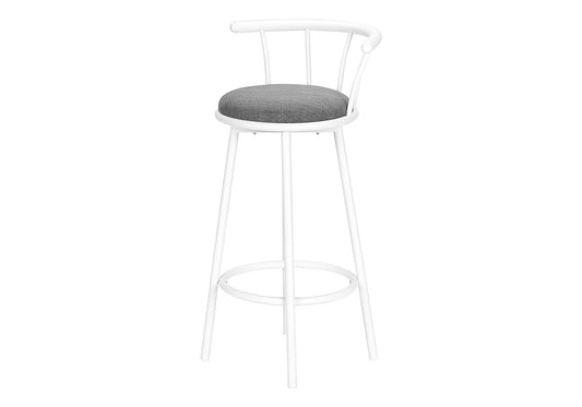 Swivel Stool Bar Height, Stylish Design Contemporary & Modern (Set of 2)