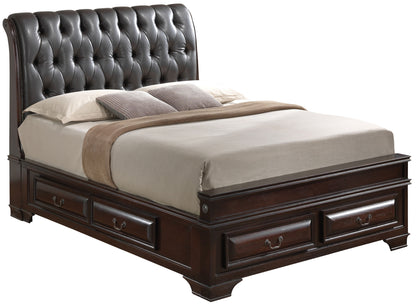 Storage Bed Elegant Transitional