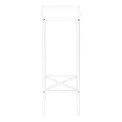 Accent Side Table, Narrow, Small, 2 Tier, Contemporary & Modern