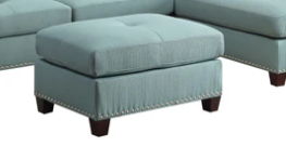 Laurissa - Linen Ottoman