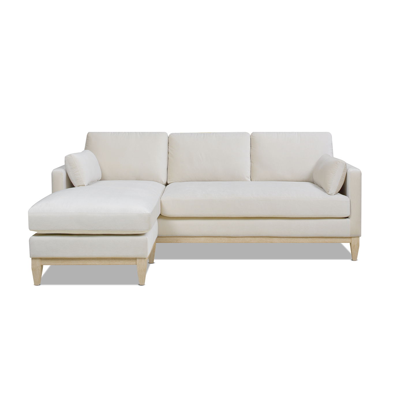 Knox - Modern Farmhouse Reversible Chaise Sectional Sofa