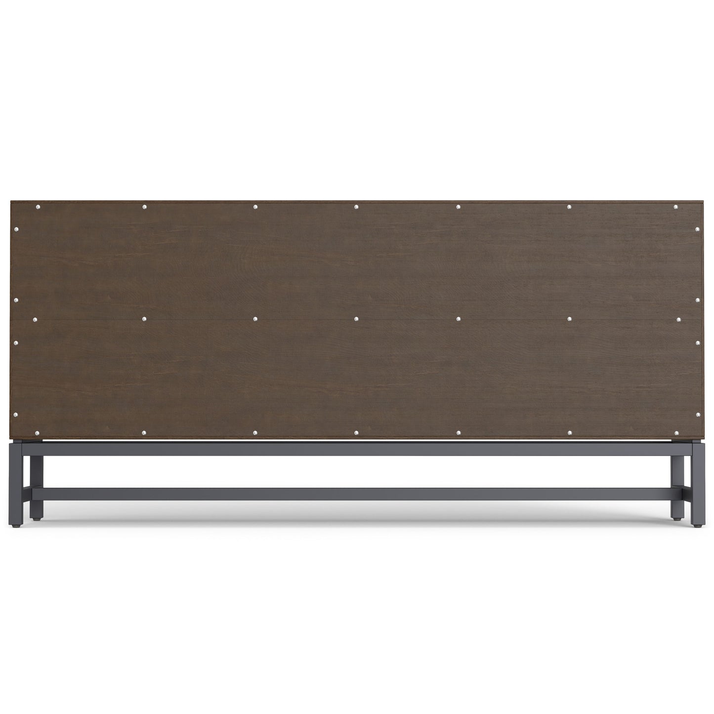 Banting - Low Wide Bookcase - Walnut Brown