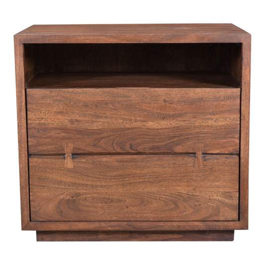 Madagascar - Nightstand - Brown, Light