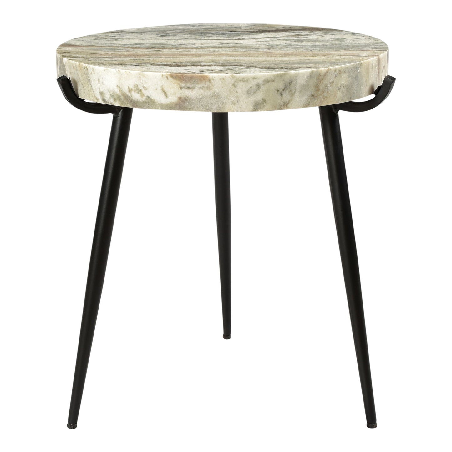 Brinley - Marble Accent Table - Beige