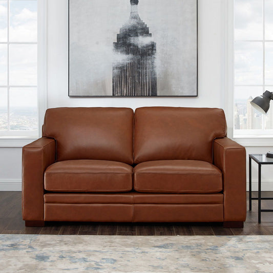 Dillon - Leather Loveseat