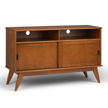 Draper - Handcrafted Mid Century Low TV Media Stand