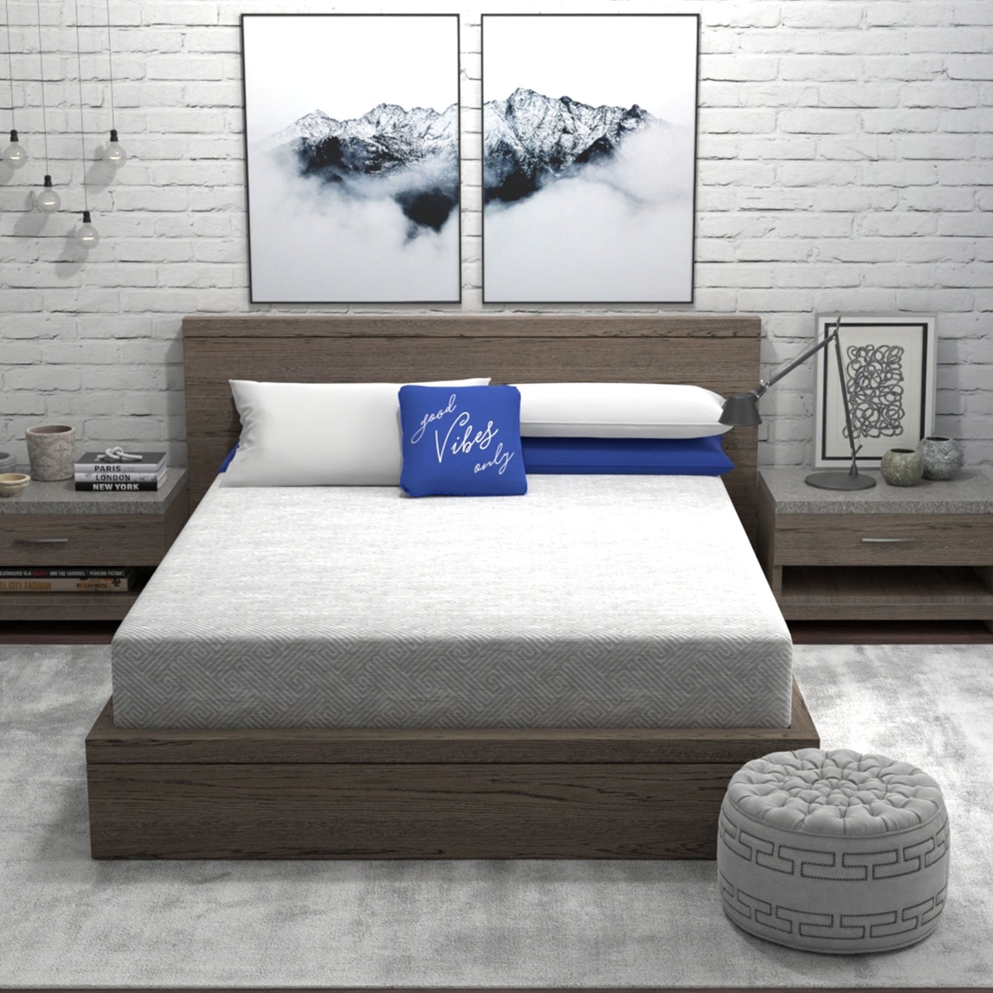 Heather - 8" Memory Foam Mattress (Ultra Small Package)