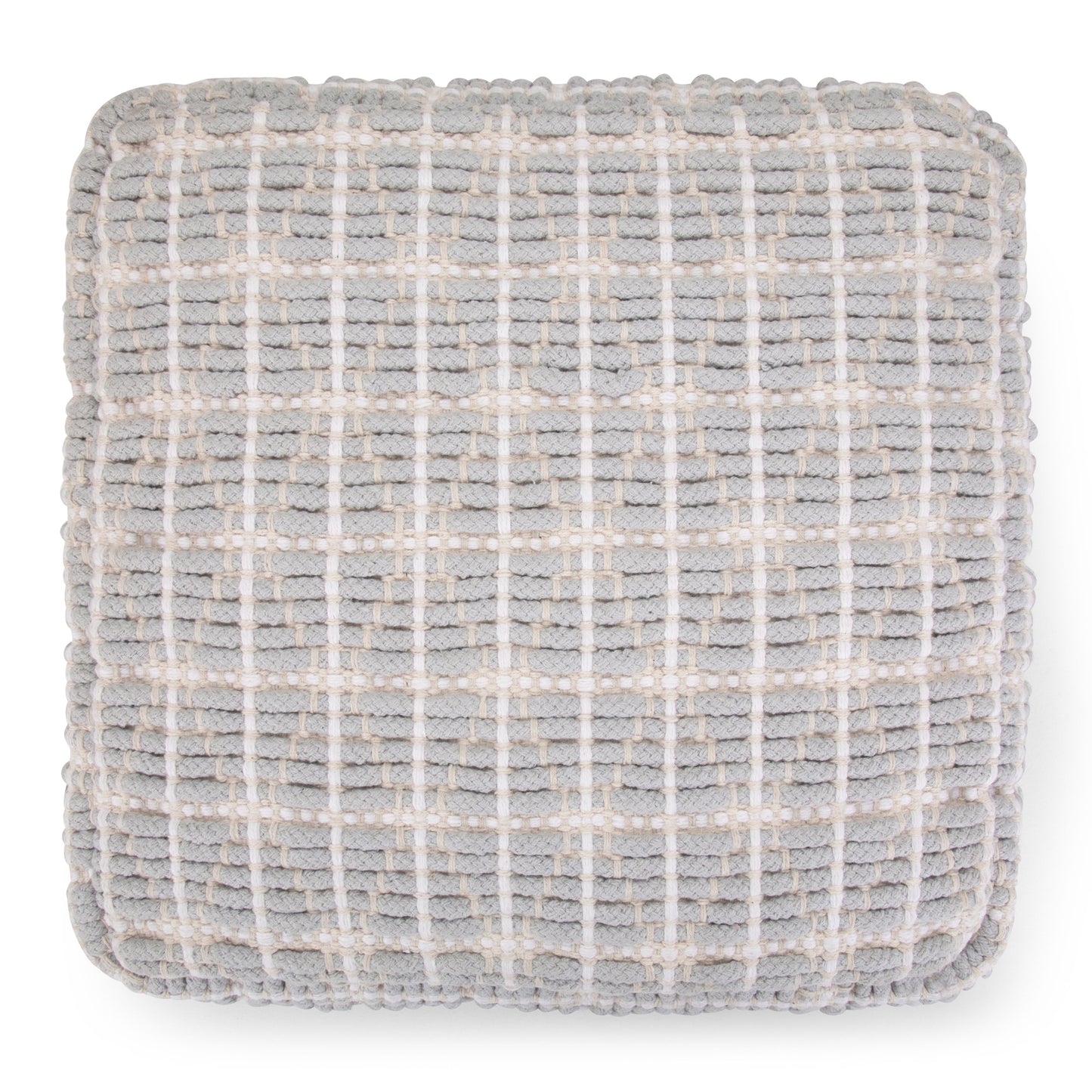 Noreen - Upholstered Square Pouf