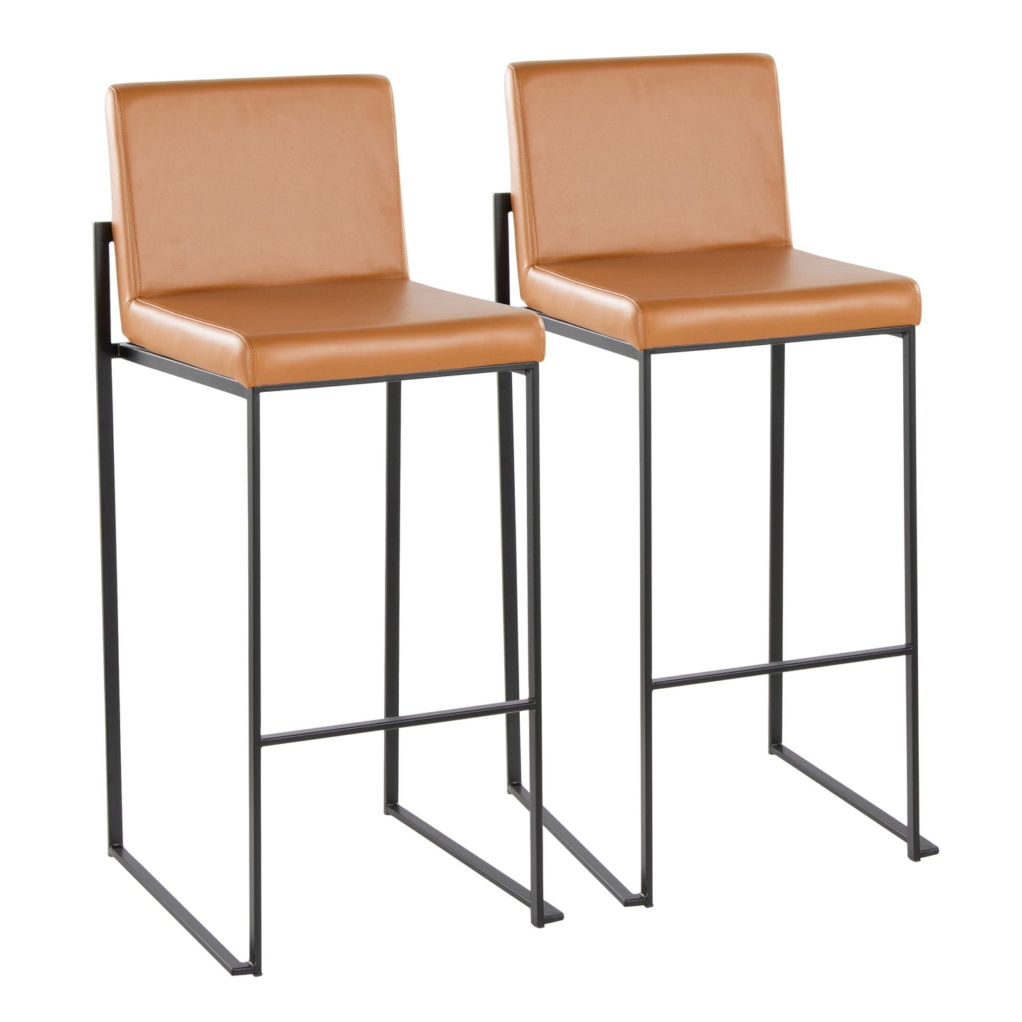 Fuji - Contemporary High Back Barstool Elegant Design