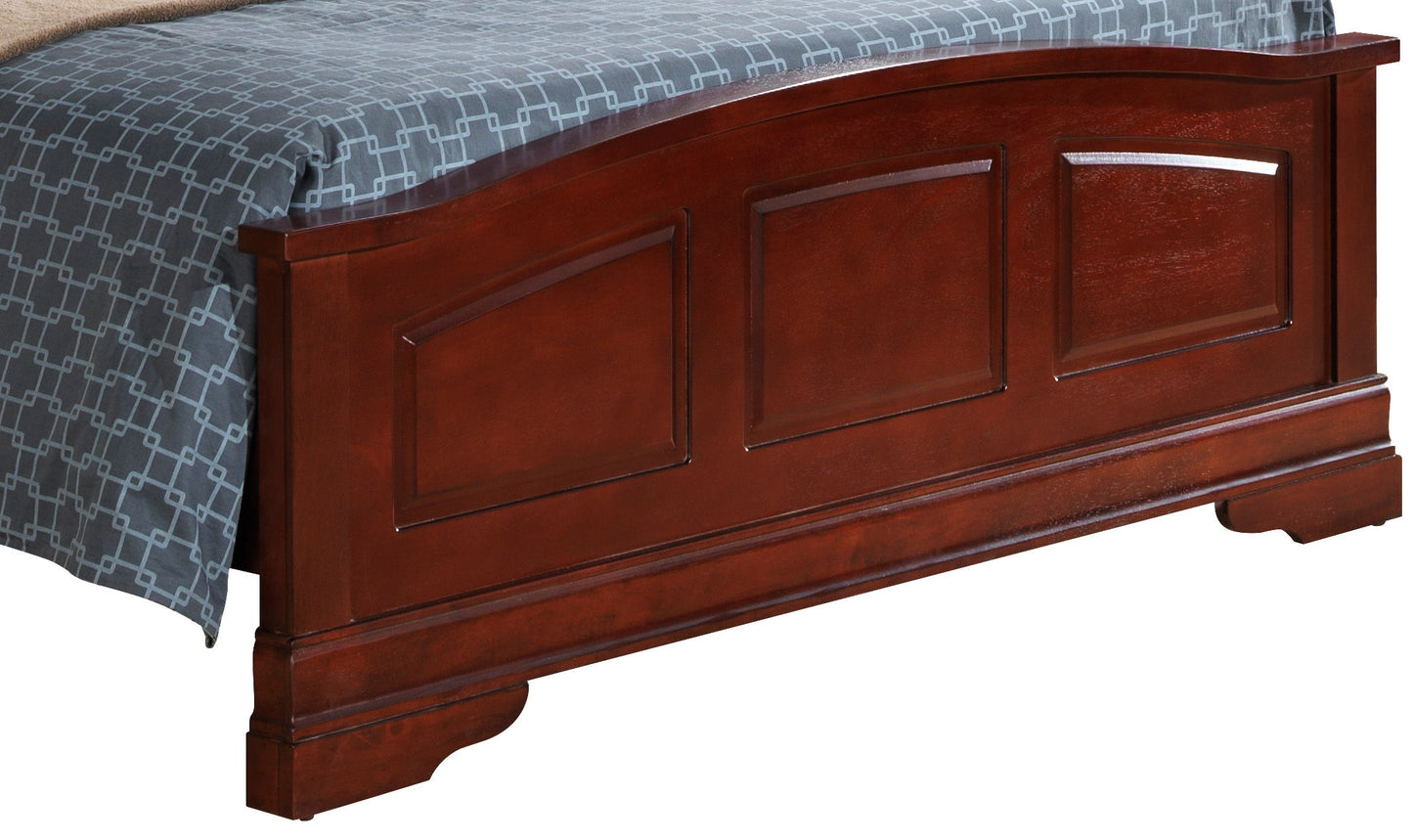 Panel Sleigh Bed Elegantly Crafted