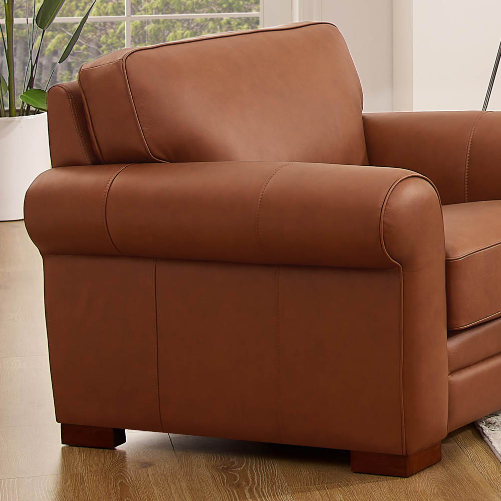 Brookfield - Top Grain Leather Chair