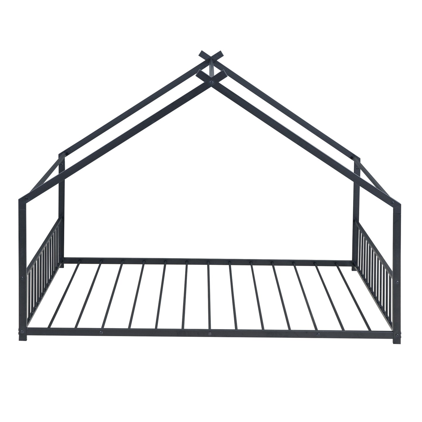 Metal House Bed