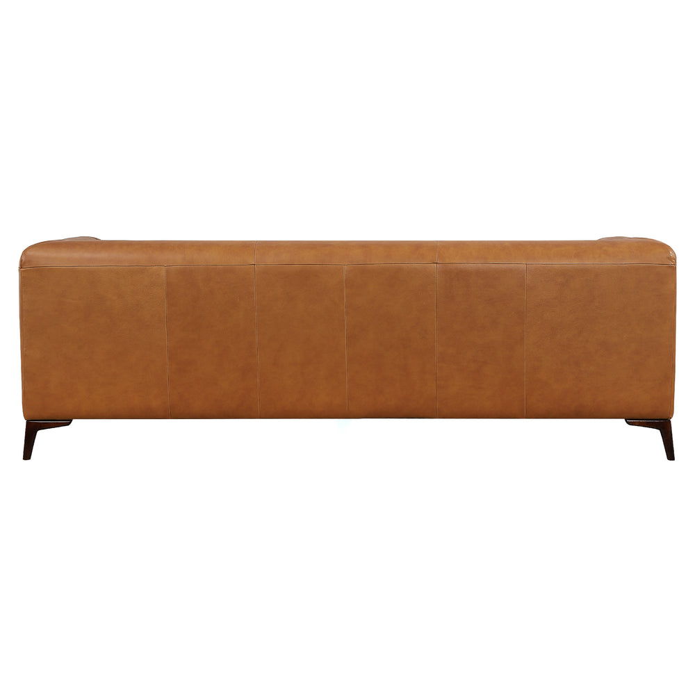 Fargo - Leather Sofa - Brown / Rustic