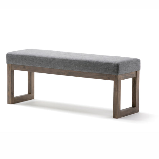 Milltown - Upholstered Ottoman Bench