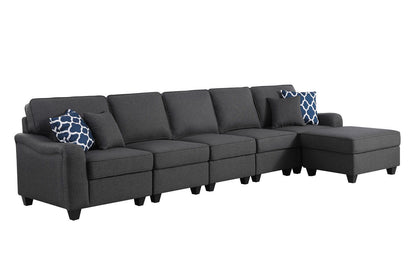 Leo - Comfor Modular Sofa And Ottoman