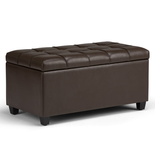 Sienna - Transitional Storage Ottoman Bench