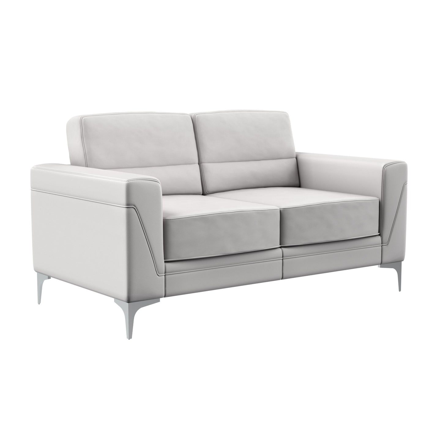 Creta - Loveseat - Light Gray