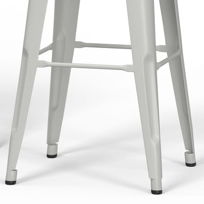 Fletcher - Handcrafted Metal Stool (Set of 2)