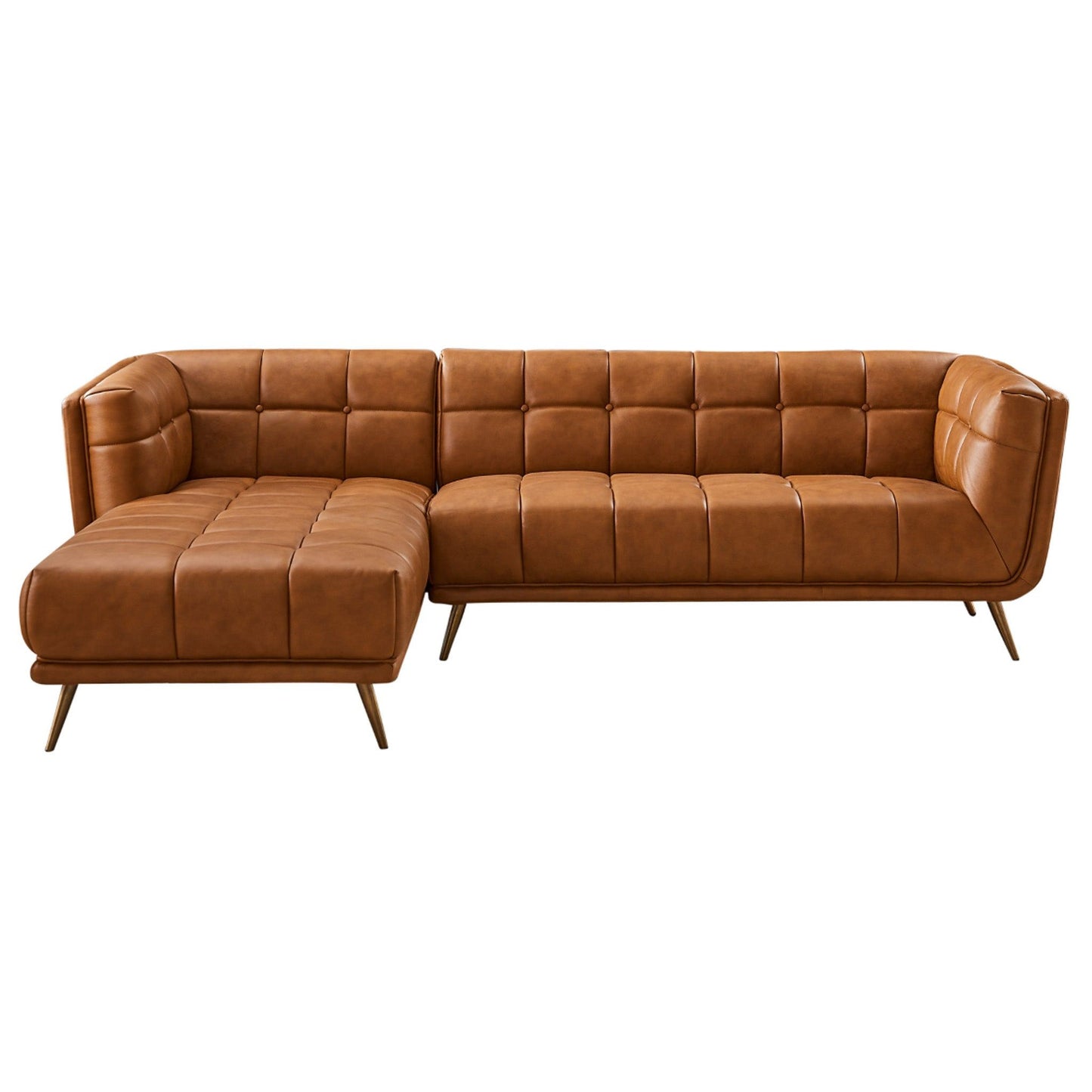 Addison - L Shape Sectional Sofa Tufted