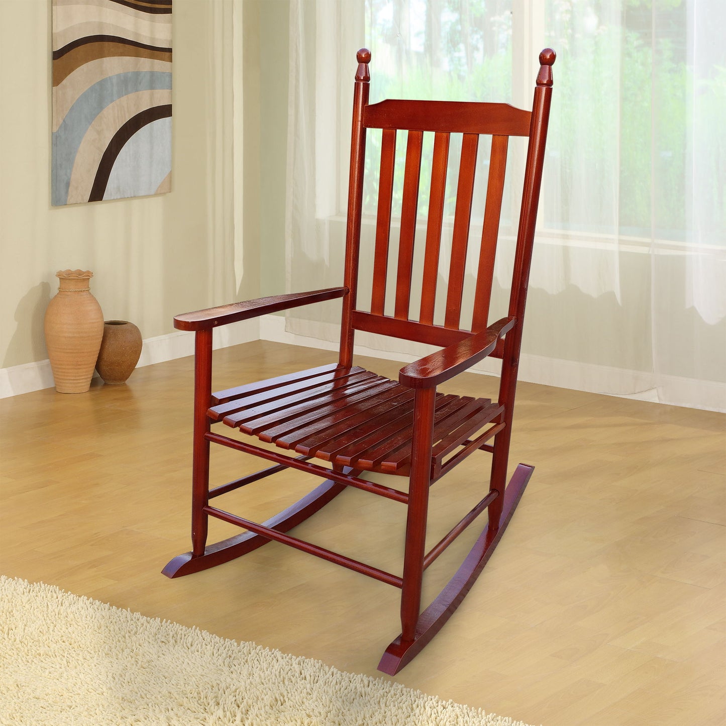 Wooden Porch Rocker Chair