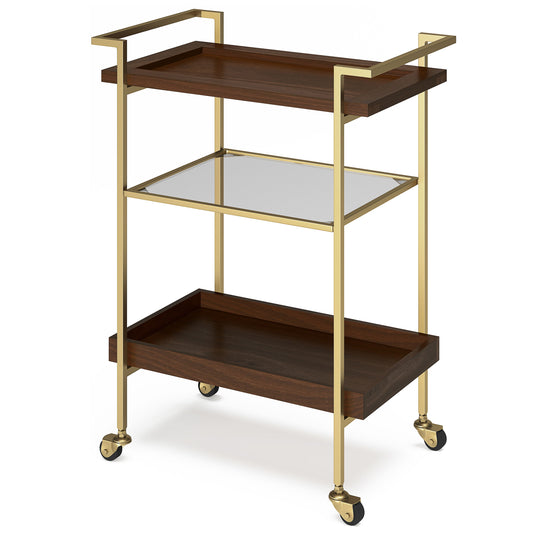 Jace - Bar Cart - Cognac