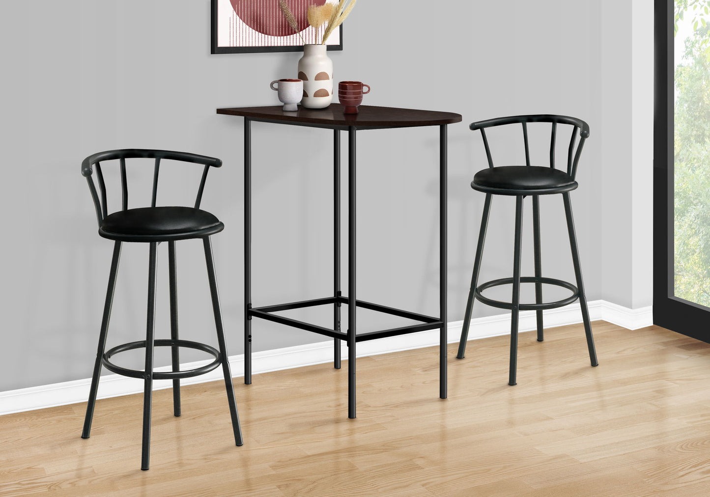 Home Bar Table With Bar Height Small Rectangular For Kitchen