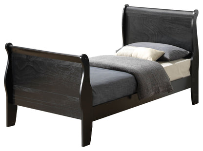 Panel Sleigh Bed