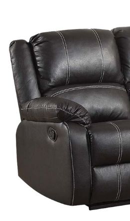 Zuriel - Synthetic Leather Recliner Loveseat