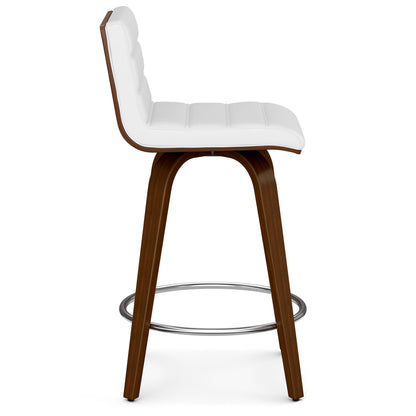 Roland - Upholstered Swivel Counter Height Stool