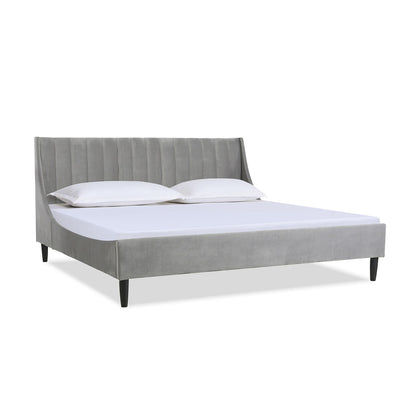 Aspen - Vertical Tufted Modern Headboard Platform Bed Set