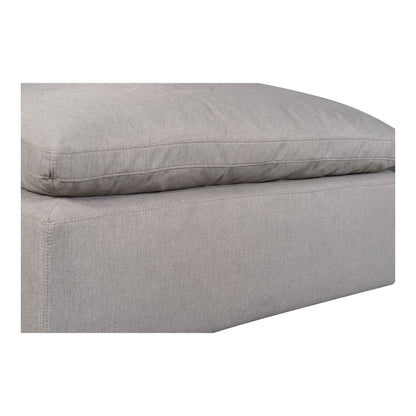 Terra - Condo Ottoman Livesmart Fabric - Light Gray