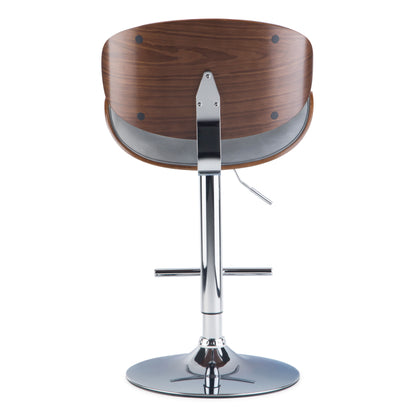 Marana - Multifunctional Handcrafted Bentwood Adjustable Swivel Bar Stool