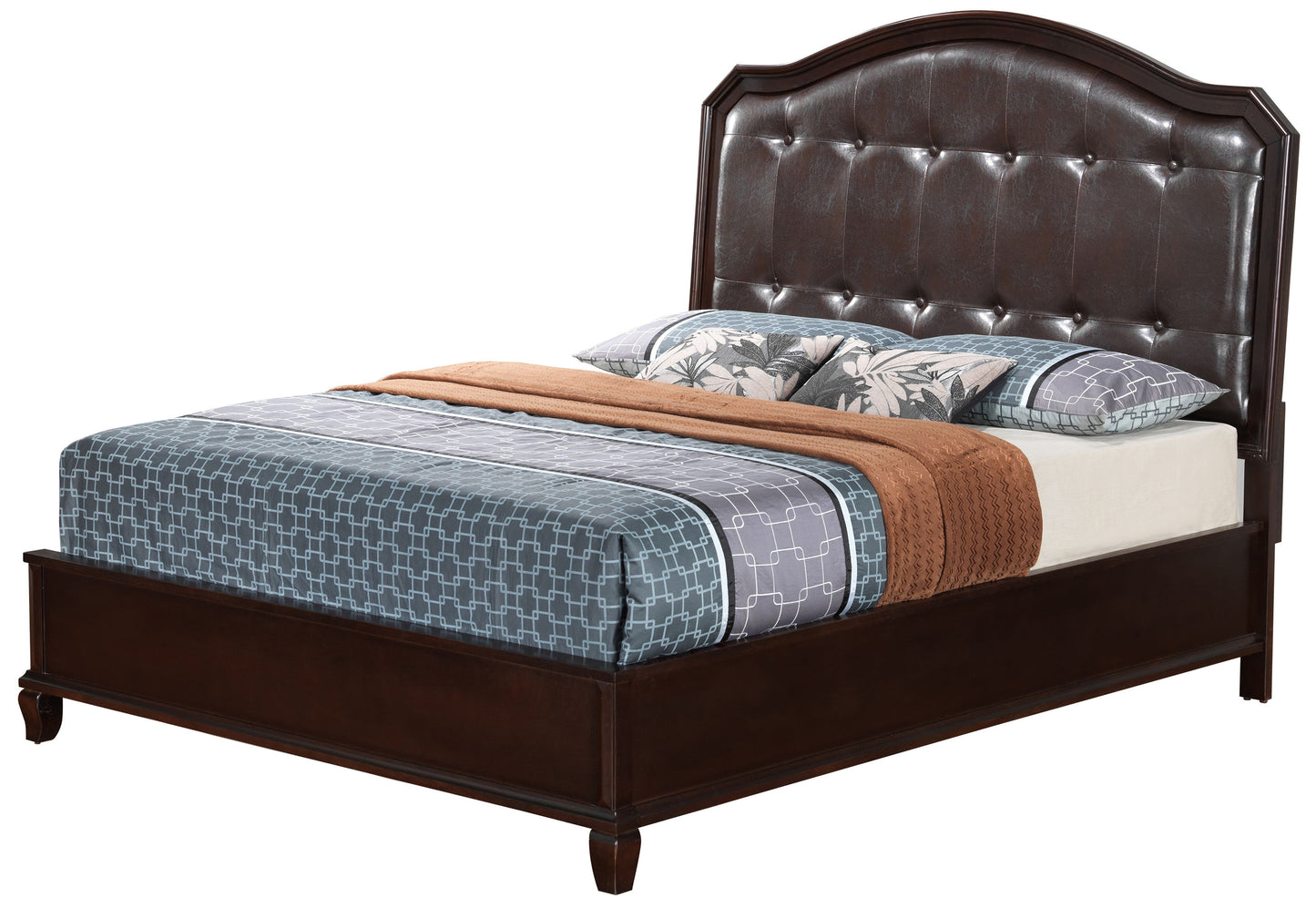 Bed With Transitional Design