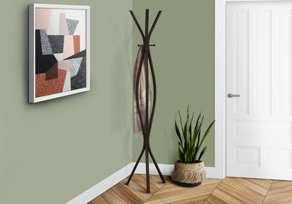 Free Standing Coat Rack 3 Hooks For Entryway