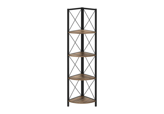 Bookshelf, Bookcase, Etagere, Corner, 4 Tier, Office