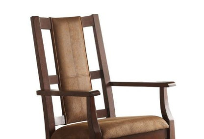 Butsea - Rocking Chair - Brown / Espresso