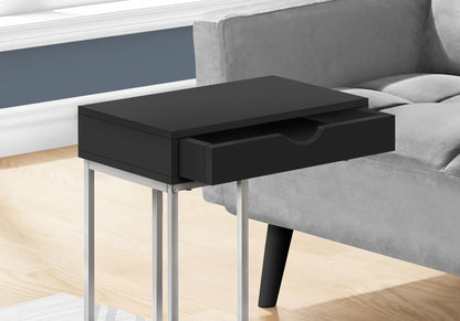 Accent Table, C - Shaped Contemporary & Modern Design